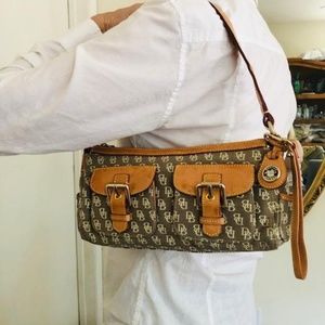 Dooney & Bourke Leather Monogram shoulder bag